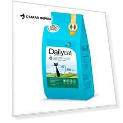 Сухой корм Dailycat Adult Hairball Chicken and Rice для взрослых кошек для вывода шерсти из желудка с курицей и рисом - 400 г