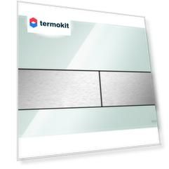 Клавиша смыва TECE TECEsquare стеклянная зеленая/сатин 9240804