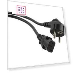 Hyperline PWC-IEC13-SHM-3-BK кабель питания 3м