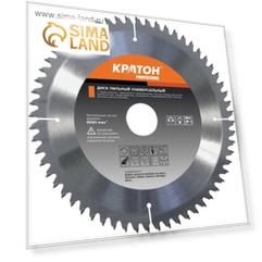 Диск пильный "Кратон" PROFESSIONAL, 250х32х2.9 мм, 80 зубьев, переходное кольцо 32х30 мм