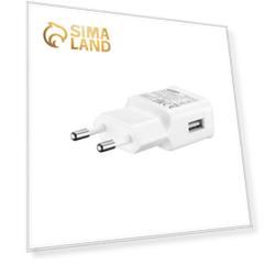 Сетевое зарядное устройство Samsung EP-TA20EWEUGRU, 1хUSB, 2 А, кабель microUSB, белое