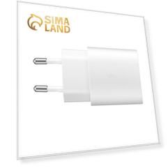 Сетевое зарядное устройство Samsung EP-TA800XWEGRU, USB Type-C, 3 А, кабель Type-C, белое