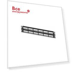 Модульная цельнометаллическая патч-панель Mini-Com 19, 48 портов