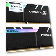 Модуль памяти DDR4 16GB (2*8GB) G.Skill F4-4000C14D-16GTZR Trident Z RGB PC4-32000 4000MHz CL14 радиатор 1.55V