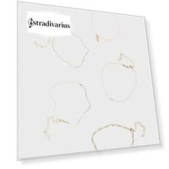 Stradivarius Набор Из 5 Анклетов «Морские Звезды» Желтый 103