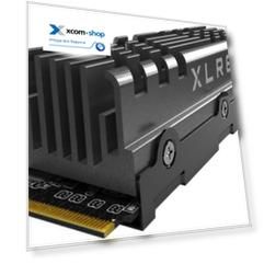 Накопитель SSD M.2 2280 PNY M280CS3140HS-2TB-RB XLR8 CS3140 2TB PCIe Gen4x4 with NVMe 3D TLC 7500/6850MB/s MTBF 2M heatsink RTL