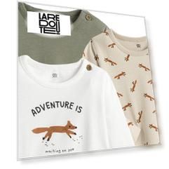Комплект из 3 футболок из LA REDOUTE COLLECTIONS