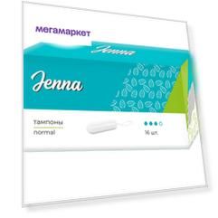 Тампоны Jenna Normal 16 шт