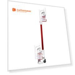 Ручной пылесос (handstick) Polaris PVCS 0724, белый/красный