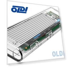 Контейнер для SSD Orico TOM2T3-G40 (серебристый),