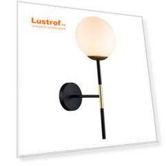 Бра Escada 1163/1A E27*40W Black/Honey brass BOLTON