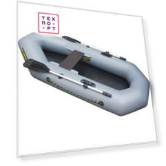 Надувная лодка Leader Компакт-220 (серая)