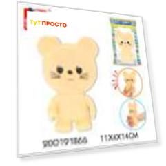 Игрушка для ванны мышка в/п 200191866