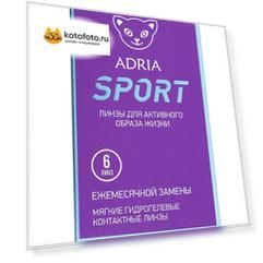 Контактные линзы Morning Q55 Adria Sport (6 pack) R 8,6 D -1,50 6 шт