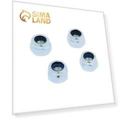 Гайка самоконтр. TUNDRA DIN 985 М 4, цинк, 18 шт.