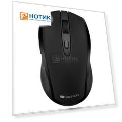 Мышь беспроводная Canyon CNS-CMSW08B, Bluetooth/USB Wireless , 800dpi/ 1000dpi/ 1600dpi, Черный CNS-CMSW08B