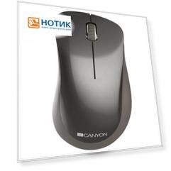 Мышь беспроводная Canyon MW-911, 1200dpi, Wireless, Темно-серый CNS-CMSW911DG