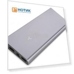 Внешний аккумулятор Accesstyle Charcoal II 20MPQ, 10000 мАч, 3А +2А, 2xUSB, USB Type-C, Micro USB, Серый, Charcoal II 10MPQP