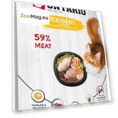 Ontario Exigent Chicken / Сухой корм Онтарио для Привередливых кошек с Курицей