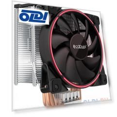 PCCooler GI-X5R V2 Кулер S775/115X/20XX/AM2/AM3/AM4 (24 шт/кор, TDP 160W, вент-р 120мм с PWM, Red LED FAN, 5 тепловых трубок 6мм, 1000-1800RPM, 26.5dB