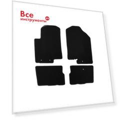 Коврики в салон klever econom kia soul 2008-2013, хб., 4 шт. kvr01253701200k