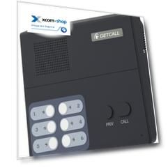 Пульт GETCALL GC-3006DG (6 аб.) на 6 абонентов и 6 точек контроля (с помощью внешнего сухого контакт