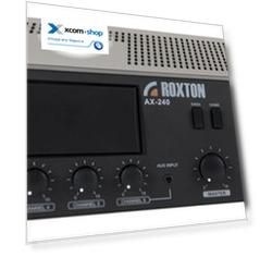 Усилитель Roxton AX-240 240 Вт, 3 микр.+ 3 унив. входа, 5 зон, работа с RM-05
