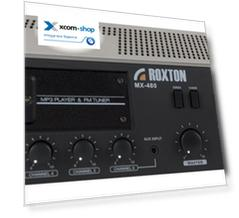 Усилитель Roxton MX-480 комбинированный 480 Вт, 3 микр.+ 3 унив. входа, 5 зон, работа с RM-05