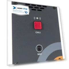 Вызывная панель Roxton CP-8032 работает совместно с селектором связи CS-8232; к селектору связи можно подключить до 32-х панелей