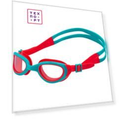 Очки для плавания 25DEGREES Triant Red/Green 25D21006, подростковый