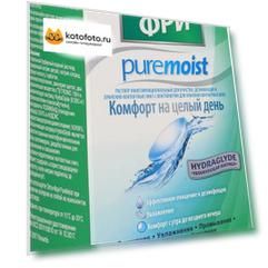 Раствор для линз Опти-Фри PureMoist (120ml) с контейнером (new pack)