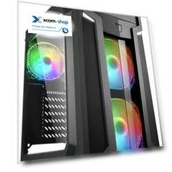 Корпус ATX Sharkoon VG6-W чёрный, без БП, 2xUSB 3.0, 2xUSB 2.0,audio