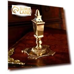 Подставка под благовония "Тауэр" латунь, 8х8х11 см