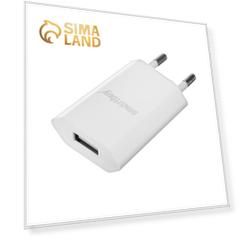 Сетевое зарядное устройство Smartbuy SBP-9020, Super iCharge, 1хUSB, 1 А, белое