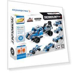 SDL Technic 3D на радиоуправлении 60 в 1 R/C (401 деталь)