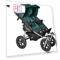 Коляска для двойни прогулочная TFK Twin Adventure Pine Grove T-TWA-352