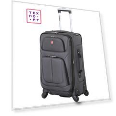 Чемодан Wenger Sion, серый 37x22x60 см, 35 л, шт