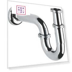 Сифон для раковины Grohe D32 с накидной гайкой 1 1/4, цельнометаллический, хром (28947000)
