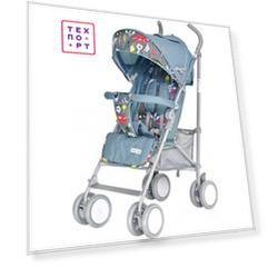 Коляска трость Everflo Dino grey Е 109 (ПП100004119)