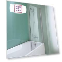 Шторка на ванну Kolpa-san Sole TP 75 прозрачная, серебро (560005)
