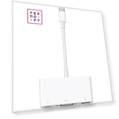 Адаптер Apple USB-C VGA Multiport (MJ1L2ZM/A)