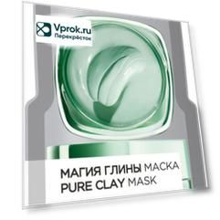 Маска для лица Loreal Paris Магия Глины Очищение и матирование 6мл