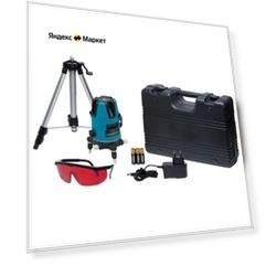 Лазерный уровень INSTRUMAX Constructor 4D Set со штативом