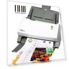 Сканер Plustek SmartOffice PS456U протяжный А4 600x600 dpi CCD 80ppm USB 0241TS