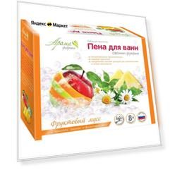 Развивашки Аромафабрика Пена для ванн Фруктовый мусс (С0606) 9 г