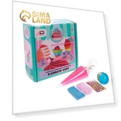 Набор крем-массы для моделирования Rainbow Cups, ТМ Candy Cream