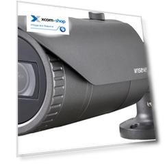 Видеокамера Wisenet HCO-7070RA 4 МП AHD цилиндрическая уличная высокого разрешения QHD (2560 x 1440, 25 кадр/сек), матрица 1/3" 4MП CMOS, с функцией д
