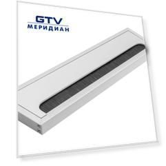 Пропуск для кабеля Merida 80х280, алюминий