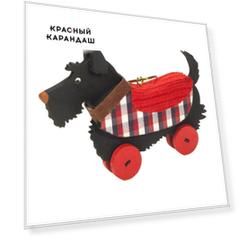 Игрушка деревянная "IDH Center" Скотч черный 9005