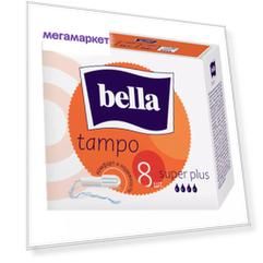 Тампоны женские гигиенические без аппликатора Bella, 8 шт